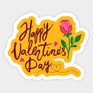 Happy Valentine´s Day Sticker